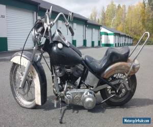 Motorcycle 1962 Harley-Davidson Panhead for Sale