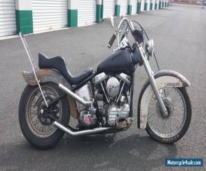 Motorcycle 1962 Harley-Davidson Panhead for Sale