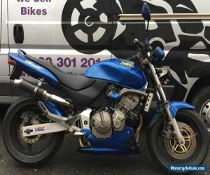 Motorcycle 2002 HONDA CB 600 F-2 Hornet **FREE UK Delivery** BLUE CB600 Bandit for Sale