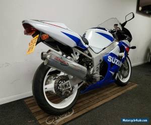 Motorcycle 2002 SUZUKI GSXR 600 K1 **FREE UK Delivery** WHITE/BLUE for Sale