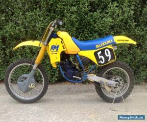 Motorcycle 1988 Suzuki RM125 "Slingshot" Motocross Bike for Sale