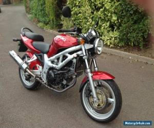 Motorcycle 2002 SUZUKI SV 650 K1 RED -  Excellent Example 2662 miles for Sale