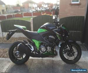 Motorcycle KAWASAKI Z800 (2014) 64 PLATE 100 MILES ONLY IN GREEN AND BLACK  for Sale
