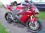  YAMAHA YZF-R1 RED 2005 UNDER SEAT EXHAUST for Sale