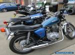  SUZUKI gs 250 t BLUE classic twin cylinder custom for Sale