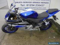 YAMAHA YZF R125 ABS 65 PLATE IN RACE BLUE