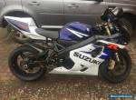 2004 SUZUKI GSXR 750 K4 BLUE for Sale