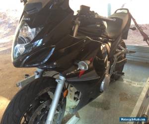 Motorcycle SUZUKI GSX650F with light damage, repairable  for Sale