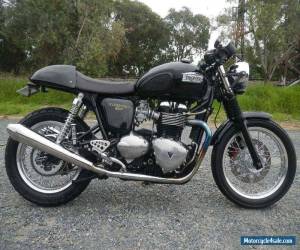 Motorcycle TRIUMPH THRUXTON 2011 MODEL IN SUPURB CONDITION LOTS OF EXTRAS for Sale