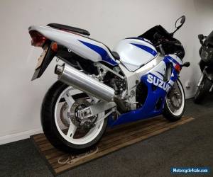 Motorcycle 2002 SUZUKI GSX-R 600 K2 **FREE UK Delivery** WHITE/BLUE for Sale