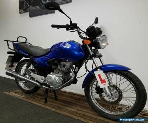 Motorcycle 2008 HONDA CG125 **FREE UK Delivery** CG 125-4 BLUE for Sale