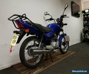 Motorcycle 2008 HONDA CG125 **FREE UK Delivery** CG 125-4 BLUE for Sale