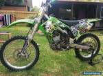 2004 KAWASAKI KX 250F  FULLY REBUILT MOTOR, EXCELLENT COND. Not CR YZ RMZ. MX for Sale