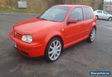 1999 VOLKSWAGEN GOLF GT TDI RED *LOOK R32 GTI RS4 WHEELS * for Sale