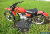 Honda xl motorcycle for restoration for Sale