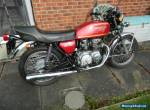 1978 HONDA CB400 4 FOUR F2 in Antaris Red. Sympathetic restoration. Superb! for Sale