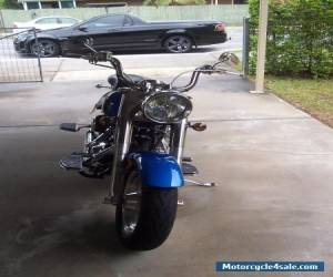 Motorcycle Harley Davidson 2004 blue Fat Boy for Sale