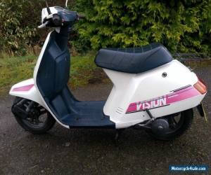 Motorcycle HONDA 50 VISION MOPED 1985  - LONG MOT - IDEAL FOR CAMPER CARAVAN for Sale