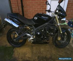 Motorcycle 2009 TRIUMPH STREET TRIPLE 675 CHEAPEST ON EBAY, FANTASTIC BIKE GLOSS BLACK for Sale