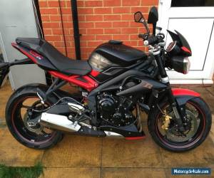 2016 TRIUMPH STREET TRIPLE DARK LTD EDITION ONLY 110 MILES 675cc STUNNING  for Sale