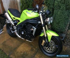 Motorcycle 2007 TRIUMPH SPEED TRIPLE 1050 CHEAPEST ON EBAY, FANTASTIC BIKE LIME GREEN for Sale