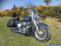 HARLEY DAVIDSON HERITAGE SOFTAIL 2012 BLUE