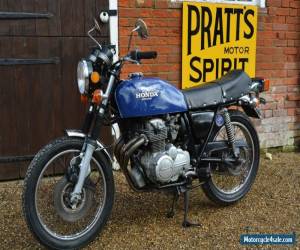 Motorcycle RARE CLASSIC HONDA CB400 FOUR F SUPER SPORT UNREGISTERED SUN STATE IMPORT BLUE for Sale