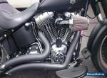 2010 HARLEY DAVIDSON FATBOY LO DENIM BLACK for Sale