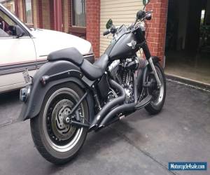 Motorcycle 2010 HARLEY DAVIDSON FATBOY LO DENIM BLACK for Sale