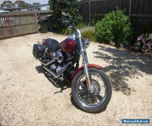 Motorcycle Harley Davidson Motorbike Lowrider   2008 Red great condition for Sale