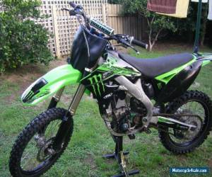 Motorcycle kx250f comes with soft drop stand! 2012 and manual. for Sale