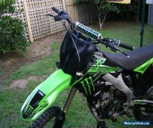 Motorcycle kx250f comes with soft drop stand! 2012 and manual. for Sale