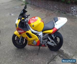 Motorcycle 2002 YAMAHA R6 YELLOW/RED for Sale