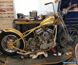 Motorcycle 1959 Harley-Davidson Panhead for Sale