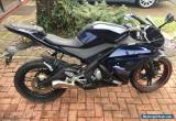 Yamaha YZF R125 Sports Bike in Blue 2010 for Sale