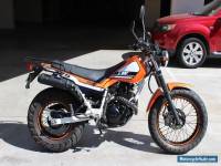 Yamaha TW225 Motorbike - Special Edition Orange