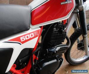 Motorcycle HONDA XL500R TRAIL 1982 P/X for Sale