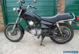 1986 YAMAHA SR 125 BLACK for Sale