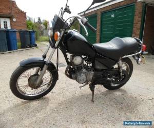 Motorcycle 1986 YAMAHA SR 125 BLACK for Sale