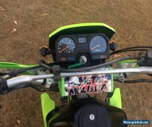 Motorcycle kawasaki KLR 250 2000 model road trail motorcycle for Sale