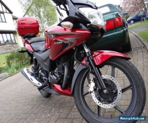 Motorcycle 2013 HONDA CBF 125cc sports motorcycle BIKE dark metallic RED Superb condition for Sale