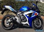 SOLD - 2006 SUZUKI GSXR 750 K6 **FREE UK Delivery** BLUE for Sale