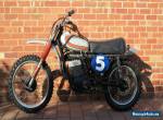 1973 YAMAHA YZ360A MOTOCROSS MOTORCYCLE - EXCELLENT CONDITION for Sale