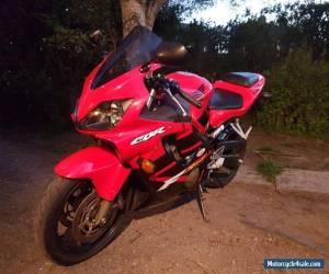 Motorcycle 2001 HONDA CBR 600 FS RED F4I for Sale