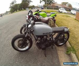 Motorcycle 77 SUZUKI GS550 CAFE RACER bobber tracker brat chopper for Sale