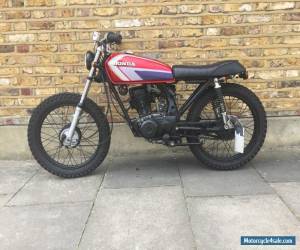 Motorcycle Honda CG 125 Custom Street Scrambler Brat Cafe Racer Learner Legal for Sale