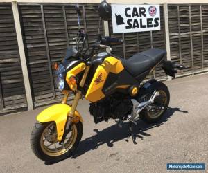 2015 HONDA MSX 125-F  GROM.     YELLOW for Sale