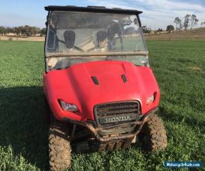 Motorcycle  HONDA MUV700 BIG RED ALLTERRAIN VEHICLE  4X4  2012  for Sale