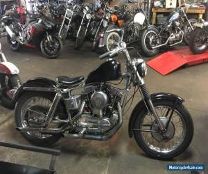 Motorcycle 1961 Harley-Davidson Sportster for Sale