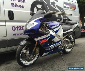 Motorcycle 2002 SUZUKI GSXR 1000 K1 **FREE UK Delivery** WHITE/BLUE for Sale